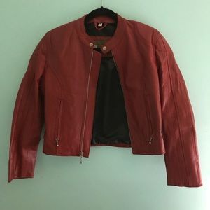 Red Leather Jacket